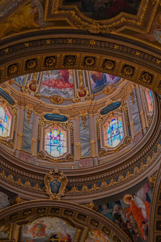 inside gozo church