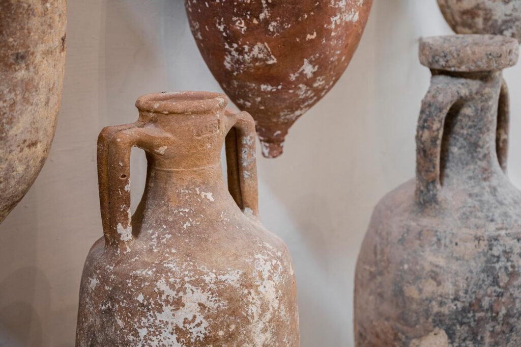 Amphora used for transportation of wine in Gozo