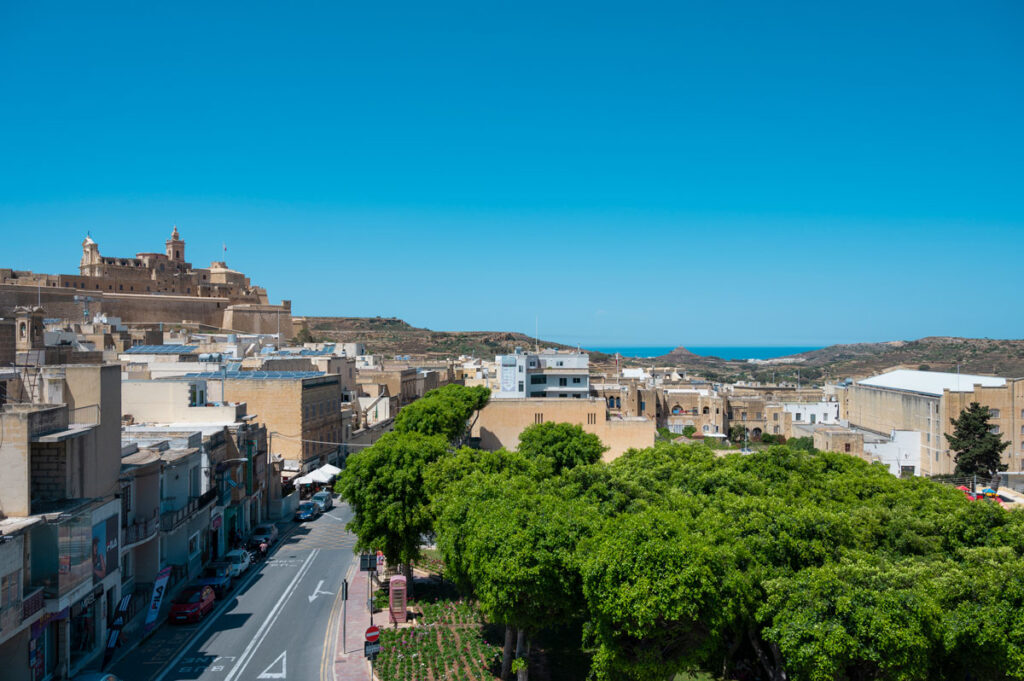 view from townhouse 17 bed and breakfast in victoria gozo